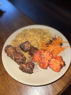 Mixed Afghan Kabab (~$24)