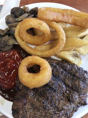 Steak and steak fries