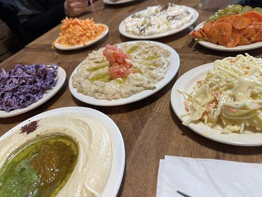 Food made by friends from Palestine