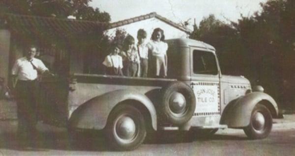 San Jose Tile Company Truck