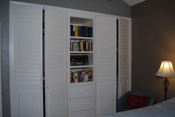 Custom Closest Shutter doors are also our specialty!