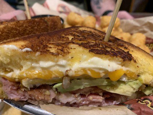 Rise and shine grilled cheese