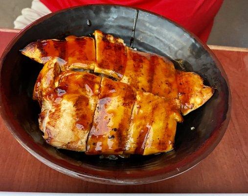 Teriyaki chicken breast bowl