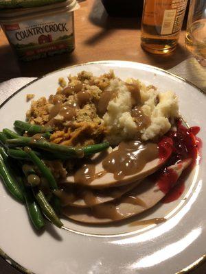 Thanksgiving plate