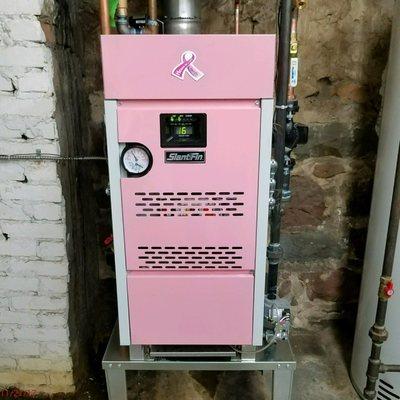 Support Breast Cancer Research with a new boiler!