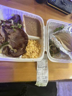 Supposed taco plate. 26$