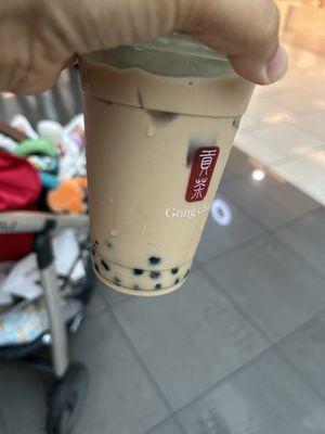 Brown Sugar Milk Tea with bubble