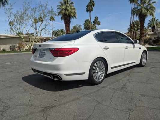 Super happy that West Coast Auto Collision, Palm Springs took care of a few more blemishes while they had my car.  Repainted back bumper.