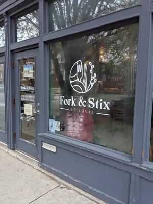 Front of Fork & Stix, Delmar, Saint Louis