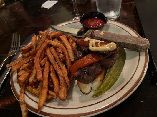 Tenderloin sandwich