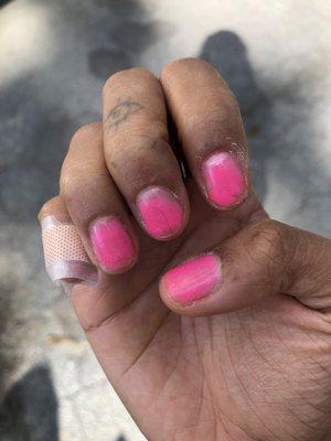 "Gel nails"