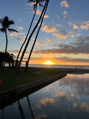 Sunrise at the park