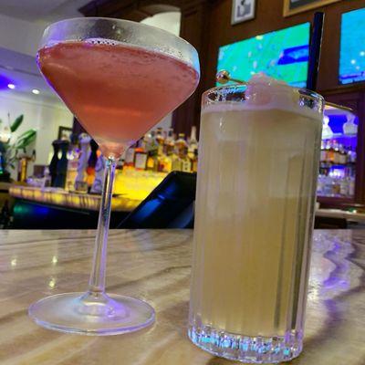 The Lychee Martini and the Dark & Lychee