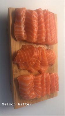 Sushi grade salmon