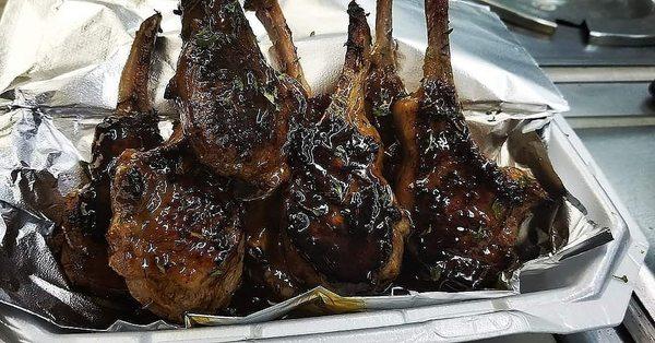 lamb chops.