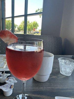 Cranberry mimosa