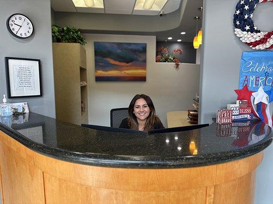 Stevi, always ready to take your call and schedule your appointments!