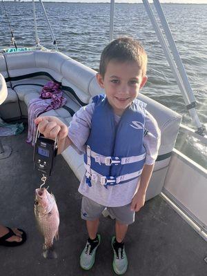 We had the best morning on our 2 hour fishing tour. Highly recommend Captain Dave!