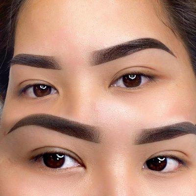 ombre brows