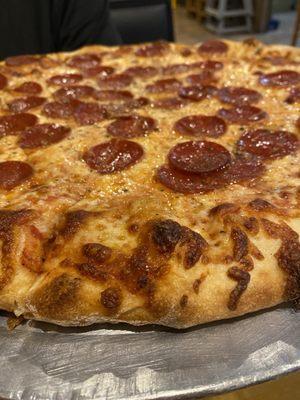 Pepperoni pizza