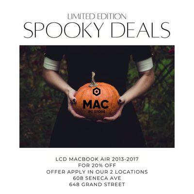 Spooky deals!