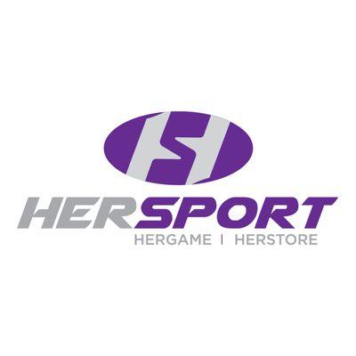 HerSport logo with Tagline