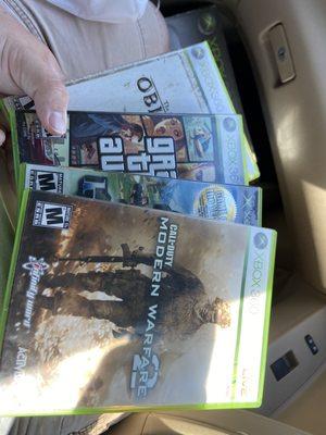 4 games for 30 dollars