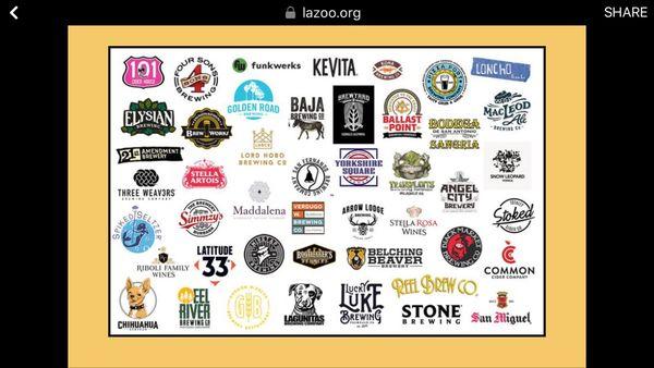 2018 Breweries line up