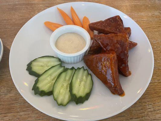 Korean BBQ Tofu Wings (GF)