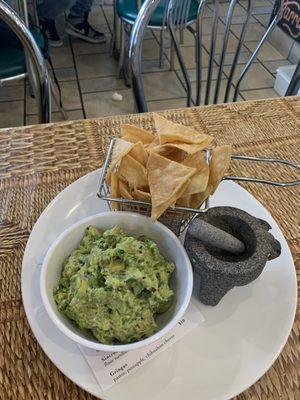 Guac and chips