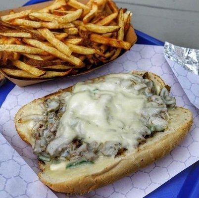 Philly Cheesesteak with Fresh Cut Fries