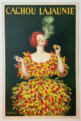 Artist: Leonetto Cappiello Year: 1922 Place of Origin: France Printer: Devambez, Paris Original lithograph linen-backed on canvas