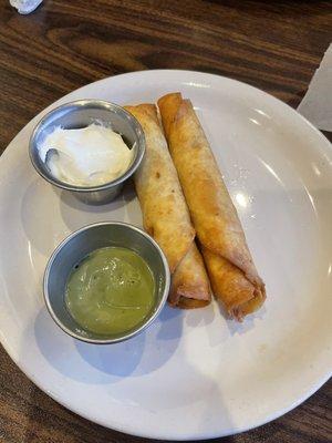 Happy hour Flautas (just okay)