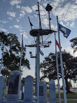 USS Biloxi Mast, Biloxi MS