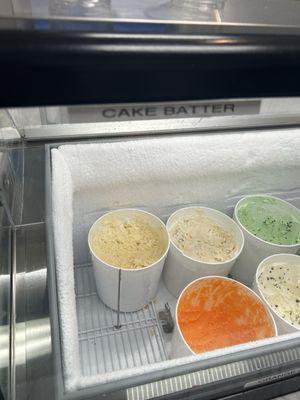 Cake batter