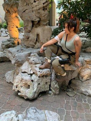 Lara Croft cosplay