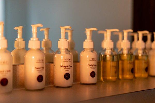 Shea butter, Body Milk , body oils and body serums from Farm house Fresh