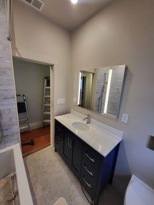 Full bathroom remodel