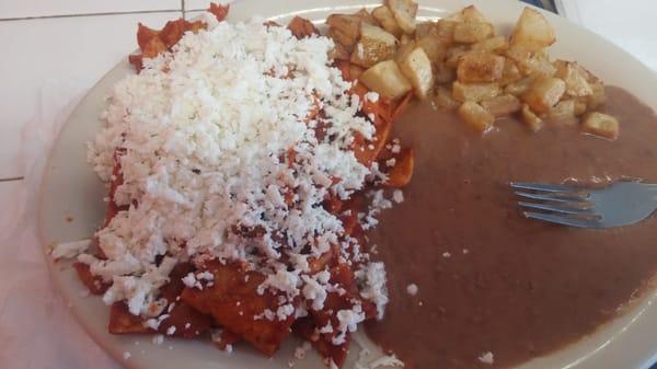 Chilaquiles mexicanos