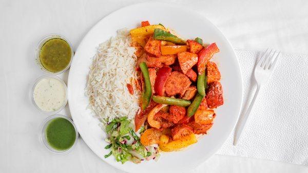 Chilli Chicken Platter