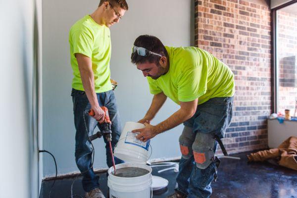 Zander Solutions
 Epoxy Floor Installation