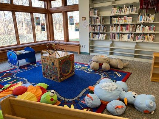 Children's room play area - great place for play dates