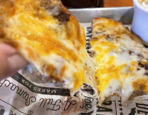 Can you see that hot, melty cheese?