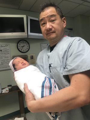 Dr.Chiang delivered my beautiful Princess Reilynn on Monday January 1st 2018! He's is The Best! I've been blessed to have him as a doctor.