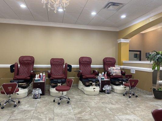 Pedicure chairs