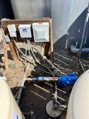 Pump service repairs emergency's on sewer and drainage pump systems