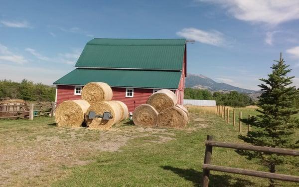 This historic barn has been restored and is part of 27 acres,custom home and 50x70 shop-No covenants on this beauty! Bozeman Mt