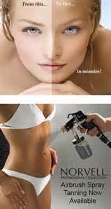 Airbrush spray tanning