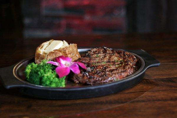 Flam Grilled Rib-Eye