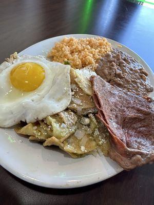 Chilaquiles es Salsa Verde